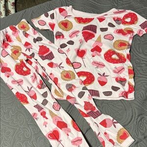 Carter's Pink and Red Sweet Treats Pajama Set